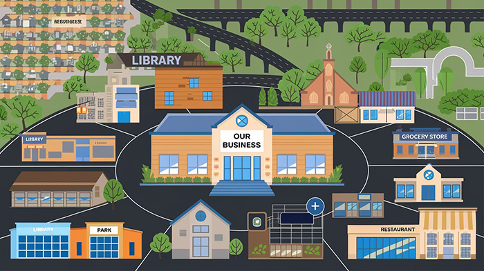 local service area business targeted marketing approach